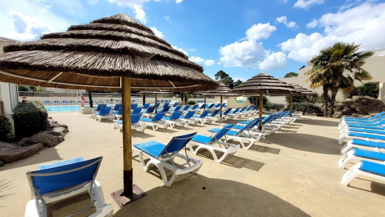 Le Bambou - Saint-Jean-De-Monts - Piscine Jacuzzi Sauna Hammam ภายนอก รูปภาพ