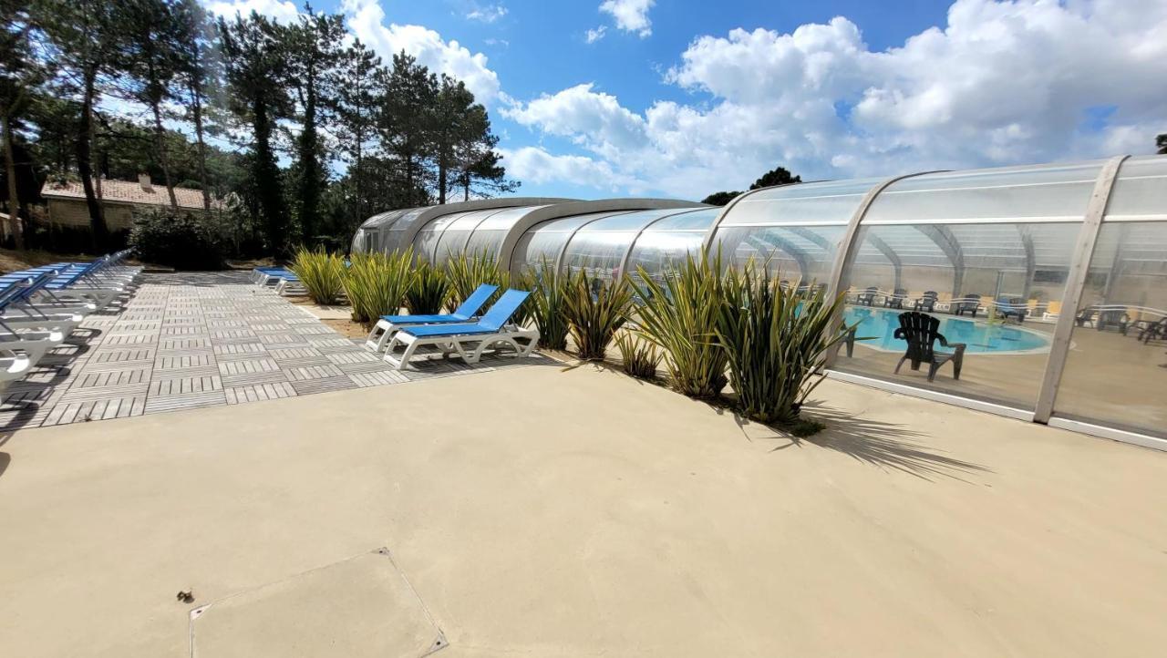 Le Bambou - Saint-Jean-De-Monts - Piscine Jacuzzi Sauna Hammam ภายนอก รูปภาพ