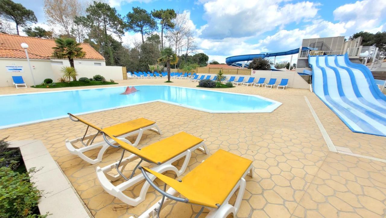 Le Bambou - Saint-Jean-De-Monts - Piscine Jacuzzi Sauna Hammam ภายนอก รูปภาพ
