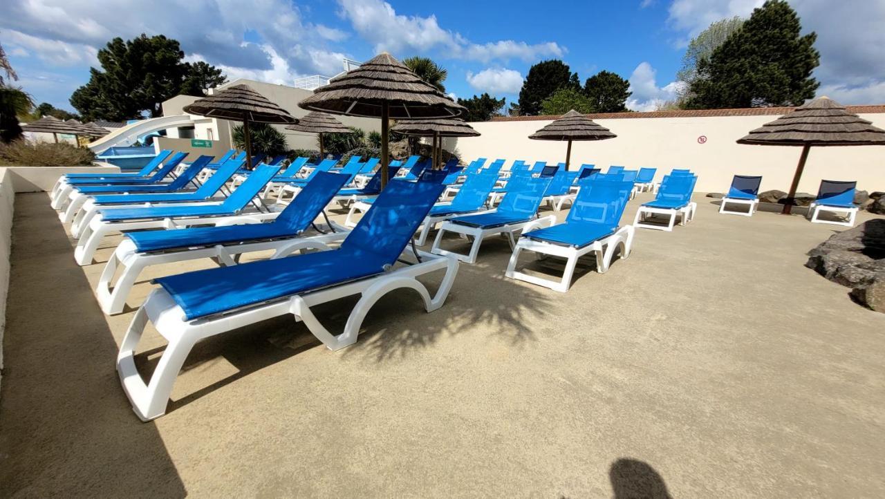 Le Bambou - Saint-Jean-De-Monts - Piscine Jacuzzi Sauna Hammam ภายนอก รูปภาพ