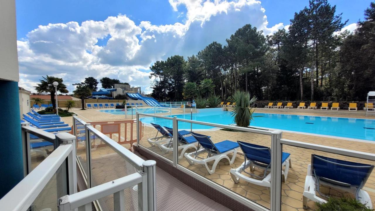 Le Bambou - Saint-Jean-De-Monts - Piscine Jacuzzi Sauna Hammam ภายนอก รูปภาพ