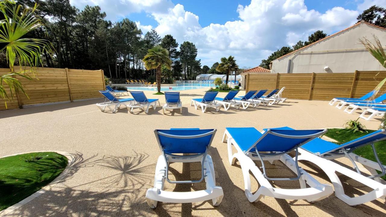 Le Bambou - Saint-Jean-De-Monts - Piscine Jacuzzi Sauna Hammam ภายนอก รูปภาพ
